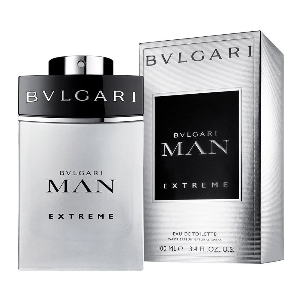 Amazon.com: Bvlgari Man Extreme Eau De Toilette Spray for Men, 3.4